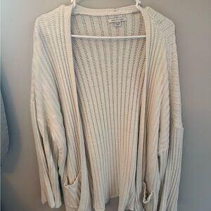 American Eagle Outfitters Women's Ivory Cardigan